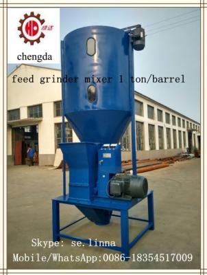 China Different Mixing Raw Material Promotion Price Poultry Feed Mixer And Grinder Hot Sale In India And Arabic zu verkaufen