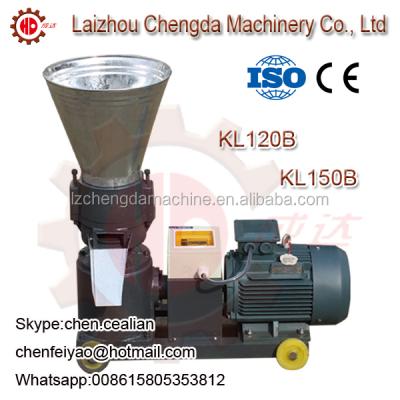 Cina poultry feed pellet machine, sawdust pellet mill, straw pellet making machine KL120B/KL150B in vendita