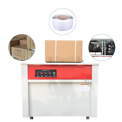 China High Food Table Semi Automatic Strapping Machine Manual Package Packing PP Belt Strapping Machine For Carton Box for sale