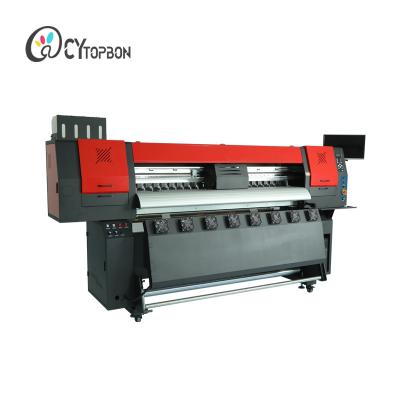 China Polyester / Spandex / Acrylic Paper / Vinylon / Rayon 1000m Roll Heavy Capacity Take Up 350m2/H 8head i 3200(4) - A1 Sublimation Printer for sale