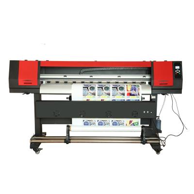 China Eco Solvent Printer XP600 Tarpaulin Printing Machine Advertising Printhead 6feet Material for sale