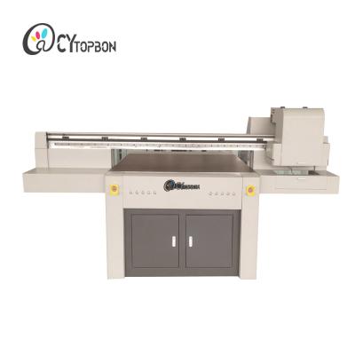 China Small Size Ceramic Printing UV Flatbed Printer 1300*1300mm With 3~8pcs G5 Print Head for sale