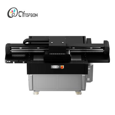 China Advertising PRINT Mode CMYK+W+V 3head DX11 I3200-U 9060 UV Flatbed Printer Outdoor Indoor for sale