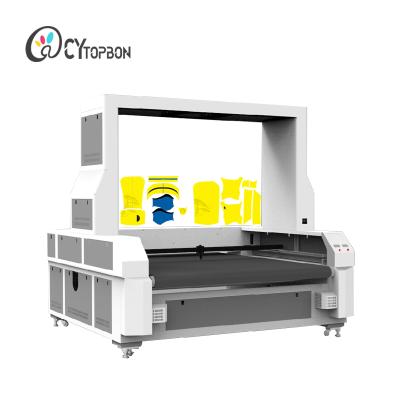 China Laser CUTTING Roll Fabric Cutter Camera Scanning Laser Cutting Machine for sale