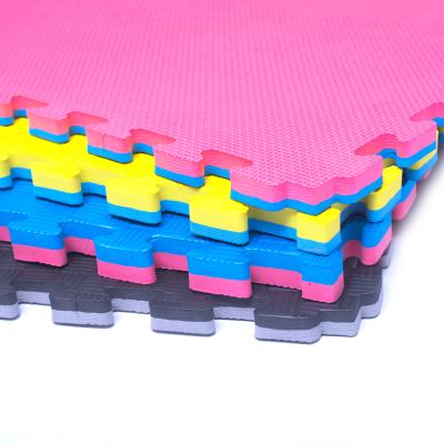 China Judo Martial Arts Tatami Mat Jiu Jitsu Mat High Density EVA Mat For Taekwondo Room for sale