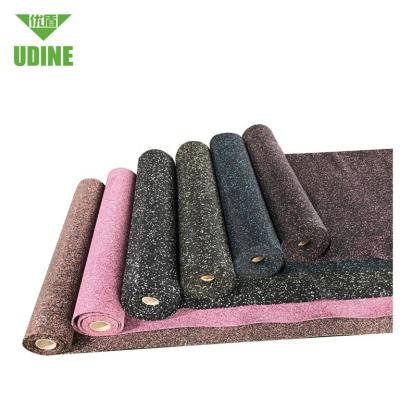 China Gymnasium Udine Elephant Bark Rubber Plastic Flooring Mats for sale