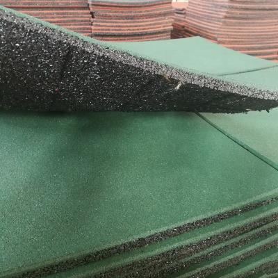 China Sport Used Mat March Expo - UDXDQC40 Playground Rubber Mat In Full Color for sale