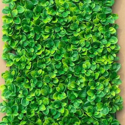 China Factory Wholesale Modern Decorative Green Artificial Fake Wall Milan Yellow Lawn for sale