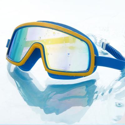 China Leisure Sports Swimming Goggles With UV Mirror Lens Protection Silicone Straps Swim Goggles for sale