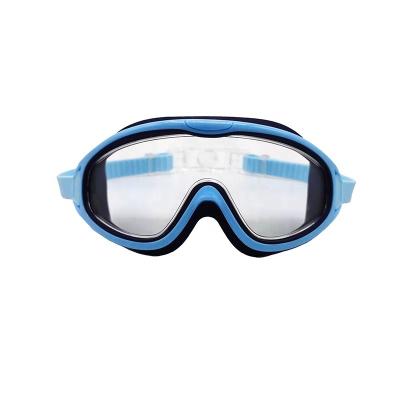 China Best Selling Universal Lens Anti-fog Kids Wide Vision Swimming Goggles for sale