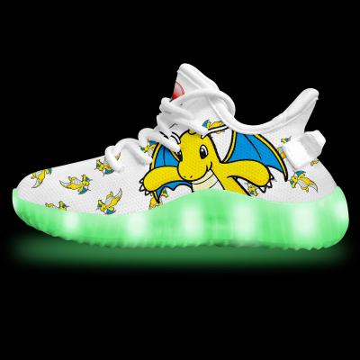 China Wholesale Usb China girls boys lace up 2021 kids children casual shoes kids shoes light up shoes for sale