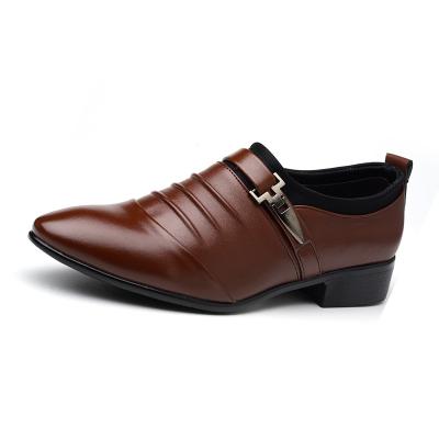 China China Style Men's Stylish Leather Shoes Stylish Shoes Man-made Leather Shoes for sale