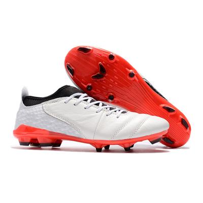 China Fashion\comfortable\durable football boots 2019 best edition sports shoes men's genuine leather soccer shoes for sale