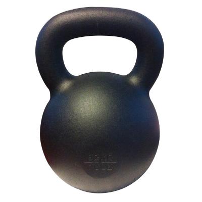 China Steel Customized Logo Powder Coated Cast Iron Kettlebells for sale