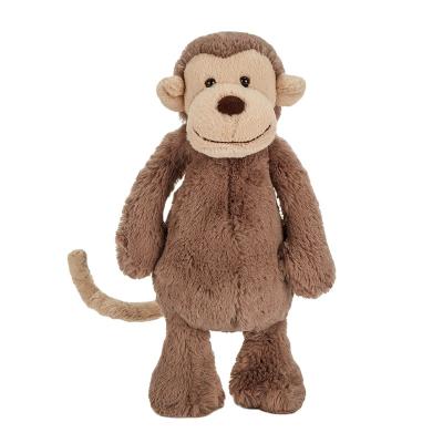 China Promotion Stuffed Custom Plush Monkey Doll Plush Soft Baby Kids Sleep Soothe Stuffed Toys for sale