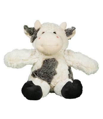 China Custom Animated Cow Stuffed Plush Toy Squeaky Milk Cow for sale