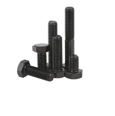 China Carton Six Steel High Tensile External Angles 8.8 10.9 12.9 Black Grade Bolt Fasteners Zinc Din933 Din 931 Hex Bolt Hex Bolt for sale