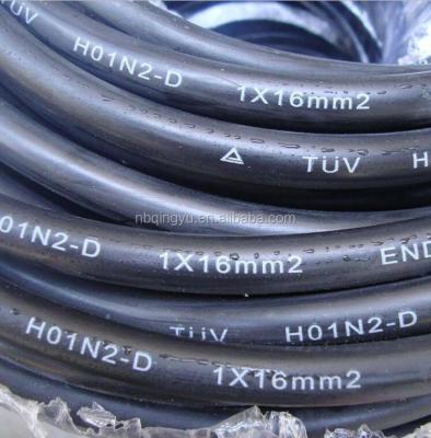 China Super Flexible Heavy Duty Super Flexible Cable Arc Rubber Copper Welding Cable for sale