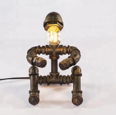 China Wrought Iron Retro Vintage EUROPEAN Lamp Lighting Rustic Home Decor for sale