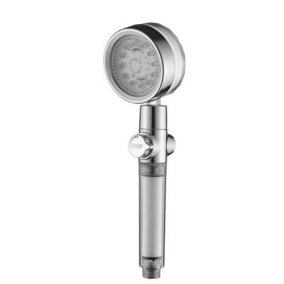 China Without Diverting High Grade New Design Led Hand Shower Temperature Detectable Filter Shower Head For Bathroom for sale