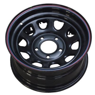 China Off Road Car 16 Inch China Factory Wholesale Trailer Wheel Rim 16x8 Steel Car Wheel Steel Rim for sale