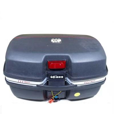 China Easy install hot selling various models of electric scooter trunk square tail box universal removable storage box38L large capacity for sale