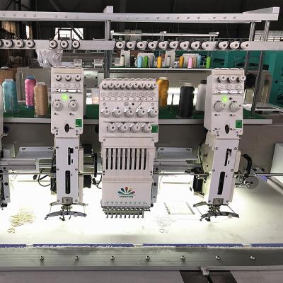 China Factory Hongtian 902 Flat Mixed Computerized Embroidery Wrapping Tape Machine for sale