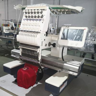 China Hongtian Tajima factory 1201 computerized hat embroidery machine for sale