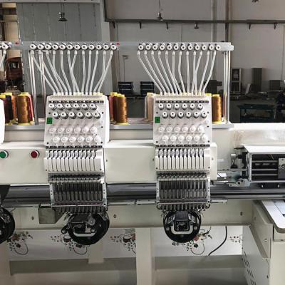 China Factory Hongtian 8 Heads 12 Needles Automated Hat Embroidery Machine for sale