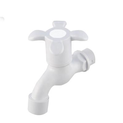 China Modern Low Price Polished Bibcock Garden Bib Wall Mounted Plastic Faucet for sale