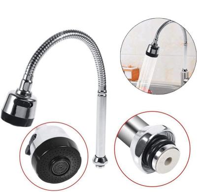 China China Manufacturers Modern Durable Stainless Steel Swivel Spout Faucet Trims Kitchen Sink Faucet Faucet With Flexible Hose for sale