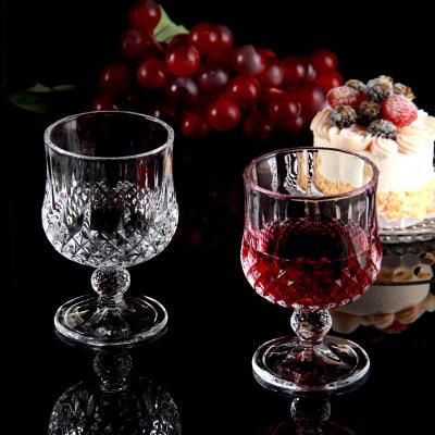 China Luxury High Quality Morden Crystal Glass Juice Wine Goblet for sale