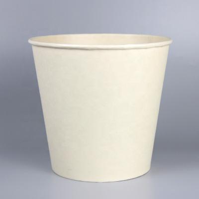 China Large Space 16oz-180oz Disposable Paper Pulp Popcorn Bamboo Paper Buckets for sale