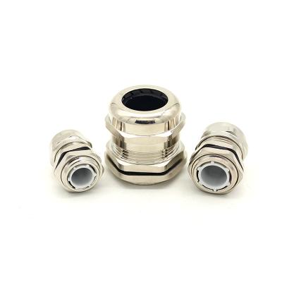 China M16 IP68 Waterproof Brass Cable Gland by Type Metal for sale