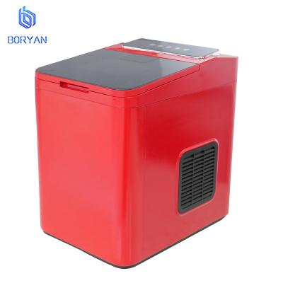 China Mini Ice Cube Maker Portable Ice Maker Car Household Touch Screen Control Machine for sale