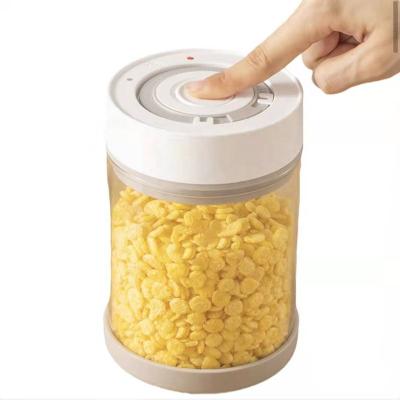 Китай Electric Constant Pressure Smart Monitoring Air Extraction Canister Freshness Preservation Vacuum Container Coffee and Food Storage продается