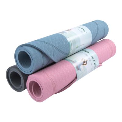 China Reasonable prices 8mm multi-color sports non-slip home yoga mat tape skipping rope jumping mat for sale