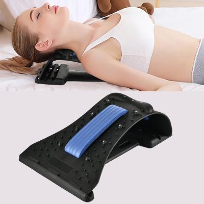 China Waist Magnetic Lower Traction Device NECK Pain Relief Cervical Support Neck Stretcher for sale