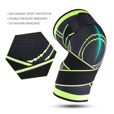 China Basketball Compression Knee Elastic Knee High Support Breathable Protector Sleeves Pad For Basketball Volleyball for sale