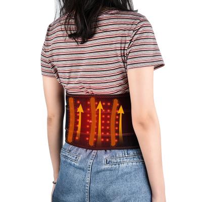 China Lumbar Arthritis Self Heating Waist Brace Lumbar Back Support Belt Adjustable Lumbar Arthritis Hot Pressing Far Infrared Belt for sale