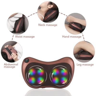 China Body Vibrator Neck Support Massager Neck Massager Infrared Heating Electronic Pillow for sale