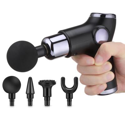 China Body dropshipping portable electric deep tissue booster massage gun wireless mini gym for sale