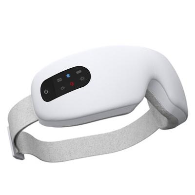 China Wireless EYE Vibration 4 Speeds Massage Device Warm Music Eye Compress Intelligent Heating Eye Massager for sale