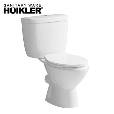 China New Popular Model Double-flow Bathroom Ceramics Sanitary Take Care Washdown Two Piece WC Toilet Bowl With Good Price for sale