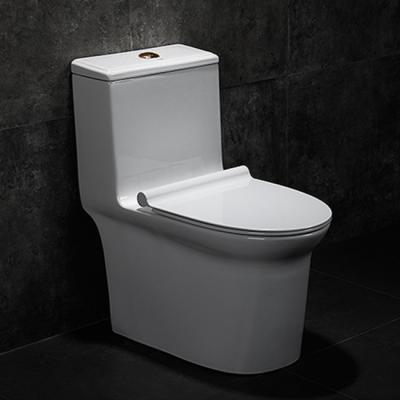 China Double-flush Hotel Bathroom WC Siphonic Sitting Toilet for sale