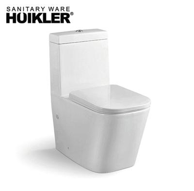 China Double-flow Water Mark Certificate Hot Selling Washdown One Piece Toilet Bowl for sale