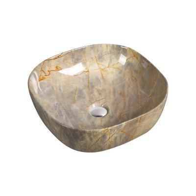 China Easy clean/Anti-scratch/stain free/high temp.resistant best selling smart vessel marble bowls products sink washbasin for sale