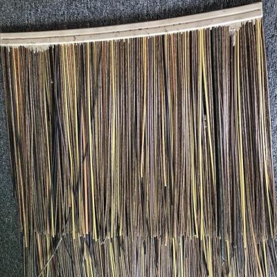 China Tourism Hotel Breathable Use Synthetic Thatch Tubular Tiles for sale