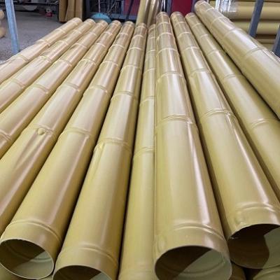 China UV resistance/manufacturer synthetic bamboo pole supply fireproof/waterproof bamboo panels for decoration synthetic bamboo poles for sale