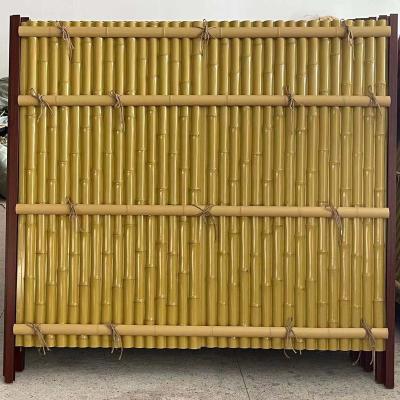 China UV resistance/waterproof plastic bamboo fence for wall and ceiling decoration for sale